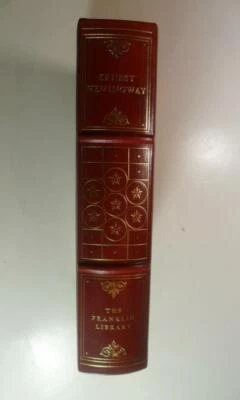 ERNEST HEMINGWAY FIRST FORTY NINE STOR IES1977 FRANKLIN LIBRARY LTD ED LEATHER - Image 1 of 4