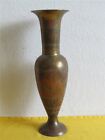 Messing Vase Kelch farbige Ornamente Hhe 46,5 cm Handmade in India