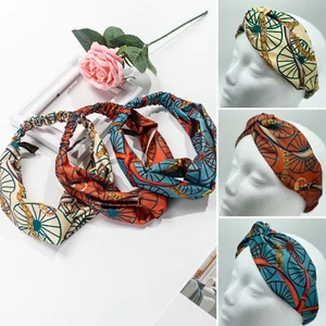 Head Wrap, Headband, Twisted Hair Band 3 Pack Women Elastic Turban Beautiful Bee - Picture 1 of 16