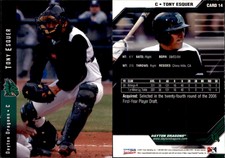 Tony Esquer 2007 Choice Dayton Dragons #14 Card *AutographDen*