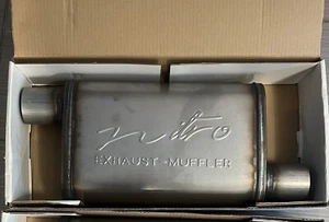 nitro exhaust -muffler 2.5” inlet and outlet - Bild 1 von 8