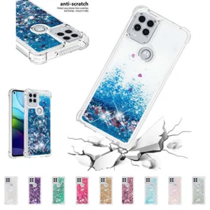 Glitter Quicksand Phone Case For Motorola Moto G Stylus 5G E7 Power Edge S G30 - Picture 1 of 17