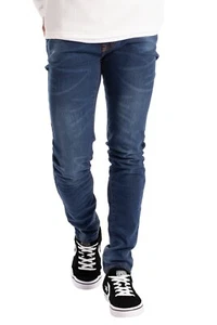 NEU HERREN FLEX SKINNY JEANS STRETCH SLIM FIT DENIM HOSE ALLE TAILLE & LÄNGEN - Bild 1 von 47