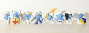 Peyo Schleich Smurfs Lot of 8 Figures 2011 - Picture 1 of 7