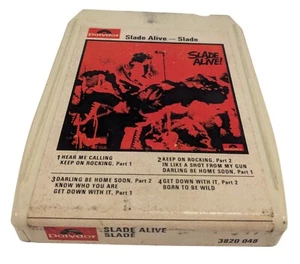 SLADE | SLADE ALIVE! | 1972 | B+ | Cartouche De Cassette 8-Track - Imagen 1 de 5