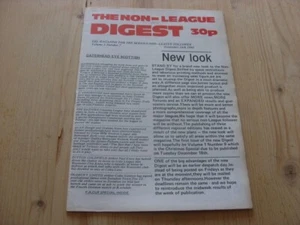 Non League Digest A5 sized Magazine  No 7   1984 - Picture 1 of 1