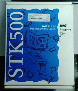 ATMEL ATSTK500-ND AVR FLASH MICROCONTROLLER STARTER KIT NEW!! WOW!! - Picture 1 of 4