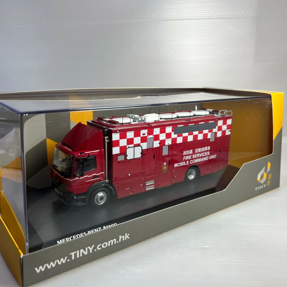 1/43 Tiny Mercedes-Benz Atego Hong Kong FSD MCU Fire Service Dept ATC43188 - Image 1 of 1