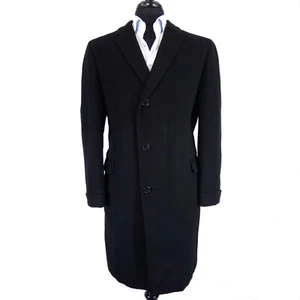 1950s Vintage 100% Cashmere DeVonos Tailored Top Stitch Coat 44 - Picture 1 of 14