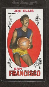 1969 Topps Basketball #57 Joe Ellis, San Francisco Warriors, EX!