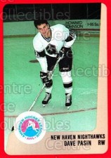 1988-89 ProCards AHL #221 Dave Pasin
