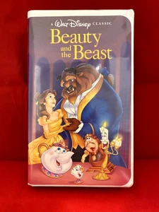 BEAUTY AND THE BEAST VHS DISNEY CLASSIC BLACK DIAMOND EDITION - NEVER OPENED - Picture 1 of 11