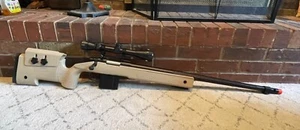 WellFire Airsoft Sniper Rifle, spring action, tan - Picture 1 of 2