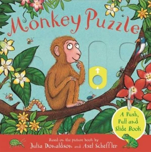 Monkey Puzzle: A Push, Pull and Slide Book by Julia Donaldson Board book - Picture 1 of 1