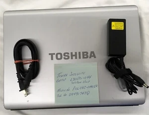 Toshiba Satellite Laptop L300D-044, Model No. PSLC8C-04401R c5 - Picture 1 of 7