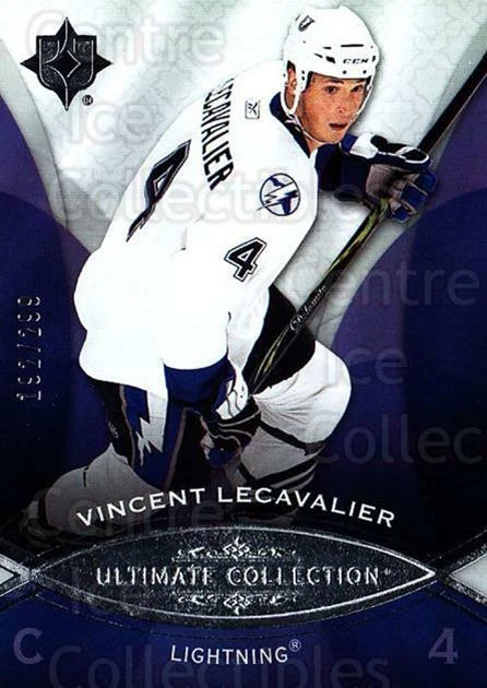 2008-09 UD Ultimate Collection #37 Vincent Lecavalier - Image 1 of 1