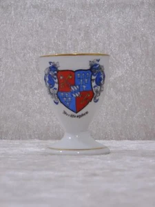 Berchtesgaden Porcelana Hueveras Escudo Pintado A Mano Vintage Souvenir - 6 cm - Imagen 1 de 4