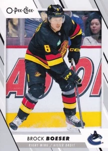 2023-24 O-Pee-Chee - #158 Brock Boeser - Vancouver Canucks - Picture 1 of 2
