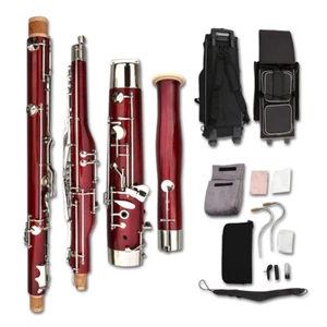 Professional 26 Keys C Key Bassoon–Hand-Selected Maple Wood Body for Orchestral - Picture 1 of 10