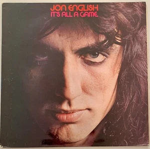 Jon English It's All A Game 12" Vinyl album 1974 Oz Rock Turn The Page - Picture 1 of 6