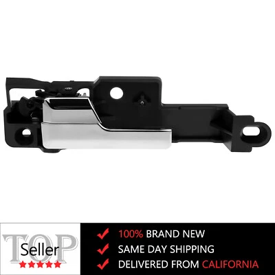 Manija de puerta interior para Ford Fusion 2006-2012 delantera izquierda lado del conductor cromada Foto 1 de 4