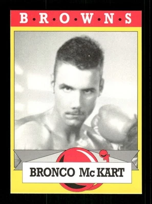1993 Brown's Boxing card 47 Bronco McKart RC NM to NMMT BXCP55 - Image 1 of 2