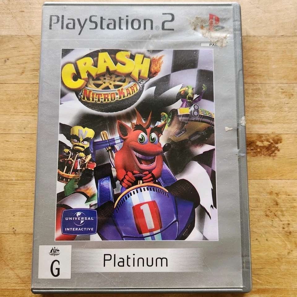 Crash Nitro Kart Platinum Version Sony Playstation 2 PS2 Complete - Image 1 of 4