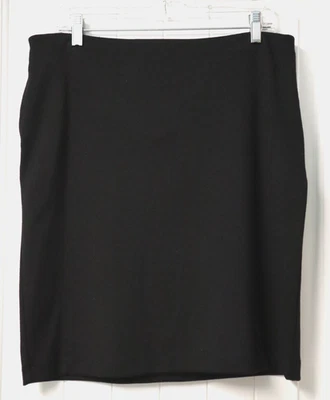 MERONA Falda Elástica Negra Talla 12 (34W x 21L) Foto 1 de 4