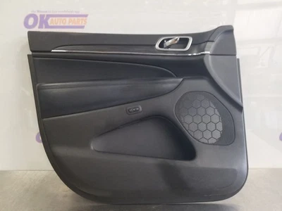 20 2020 JEEP GRAND CHEROKEE LIMITED FRONT DOOR TRIM PANEL BLACK LEFT DRIVER  Foto 1 de 4