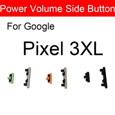 Power On/Off Volume Side Button Keys For Google Pixel 3 3XL 3A 3AXL Repairs FS - Image 1 of 4