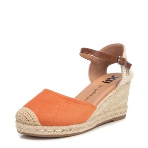Xti Women's Ankle Strap Sandals Coral - Picture 1 of 31