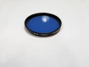 Filtro NIKON NIKKOR 52mm B12 BLU con scatola e custodia - Foto 1 di 7