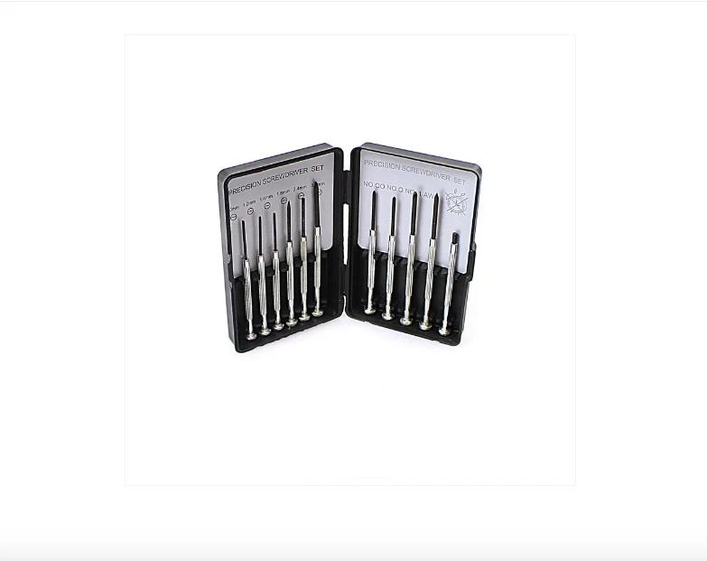 11pc Mini Precision Screwdriver Set Diy Repair Laptop Watches Glasses Mobile - Image 1 of 1