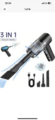 Aspiradora de mano The Perfect Part - negra Foto 1 de 4