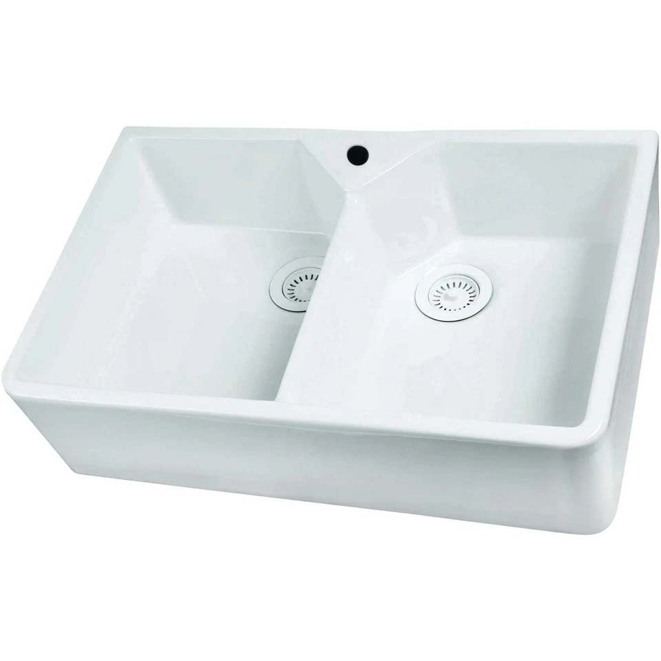 BarclayJolie 31.5" Double Bowl Farmer - Image 1 of 1