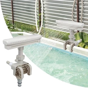 Fuente de piscina sobre el suelo ajustable cascada rociador accesorio - Imagen 1 de 7