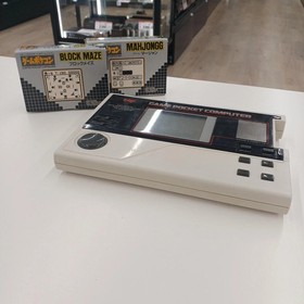 EPOCH Game Pocket Computer Handheld Console & 2 Games Set Vintage Retro Junk