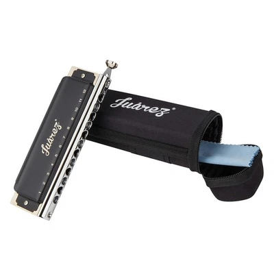 Harmonica Key C Chromati 12 Holes 48 Tone with Case Mouth Organ for Professional - Image 1 of 4