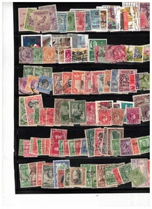 BRITISH COMMONWEALTH COLLECTION**A OVER 200 2 PAGES  cat $90.++  LOT 303-55 - Picture 1 of 2
