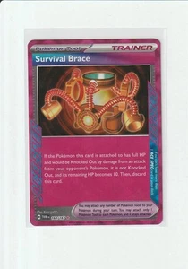 Pokémon TCG Survival Brace Scarlet & Violet-Twilight Masquerade 164/167 Holo Ace - Picture 1 of 2