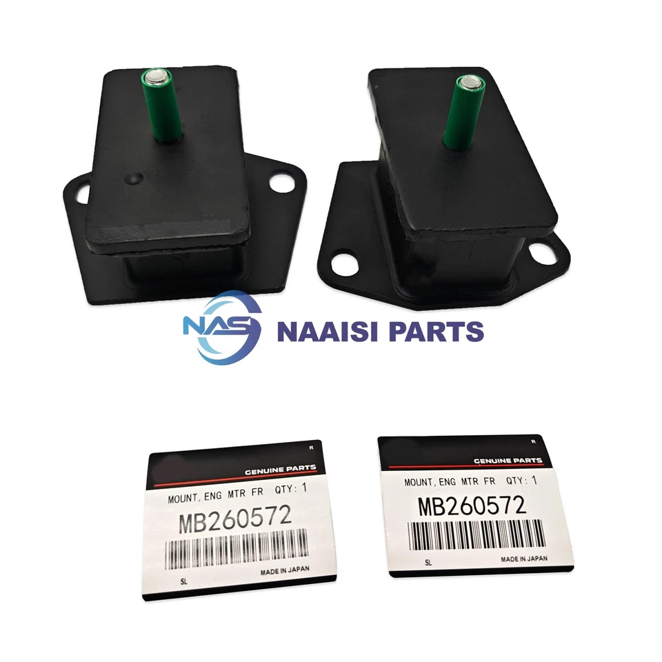 Front LH & Front RH Engine Motor Mounts 2PCS Set for Dodge Ram 50 89-87 L4-2.0L Foto 1 de 4