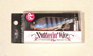 Valley Hill  Whiplash Factory  Fluttering Wire 75F "BANDED MINNOW" FREE SHIPPING - Picture 1 of 3