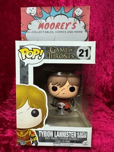 Game of Thrones Tyrion Lannister In Battle Armour Funko #21 Pop! Vinyl Figure - Picture 1 of 6