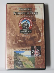 Tracks in Time VHS Railroad History Trains Durango Silverton Dennis Weaver FREE - Picture 1 of 3