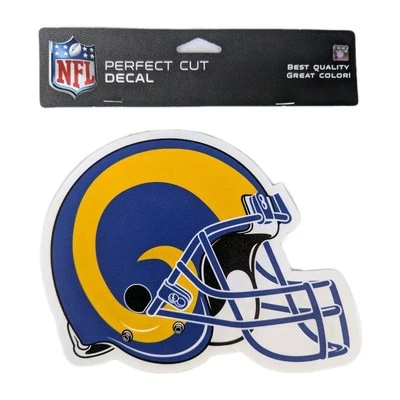 Los Angeles Rams Helmet Logo Perfect Die Cut Officially Licensed NFL Decal New  - Image 1 of 4