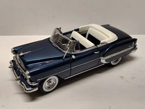Sunstar 1954 Biscayne Blue Chevy Bel Air Convertible Diecast Toy Model Car 1:18 - Picture 1 of 24