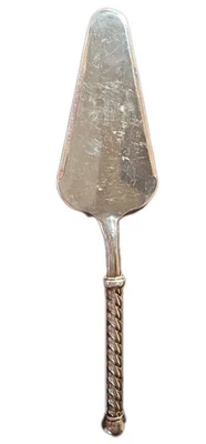 Utensilio pesado vintage para servidor de pasteles con cuerda torcida Foto 1 de 4