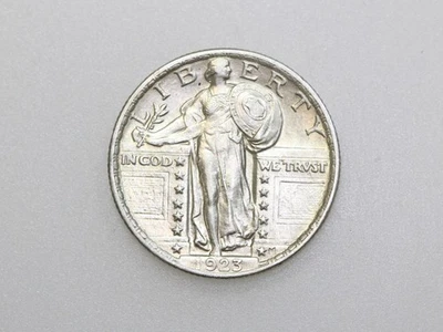 1923-P 25C STANDING LIBERTY SILVER QUARTER - Image 1 of 2
