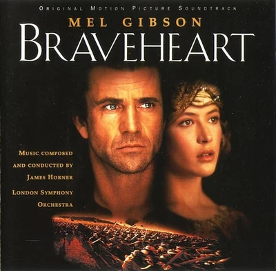 BRAVEHEART - ORIGINAL MOTION PICTURE SOUNDTRACK 18 TRACK CD - DECCA 1995 - Image 1 of 3