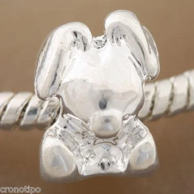 Ciondolo Coniglietto bis x catene snake 4mm - Immagine 1 di 1